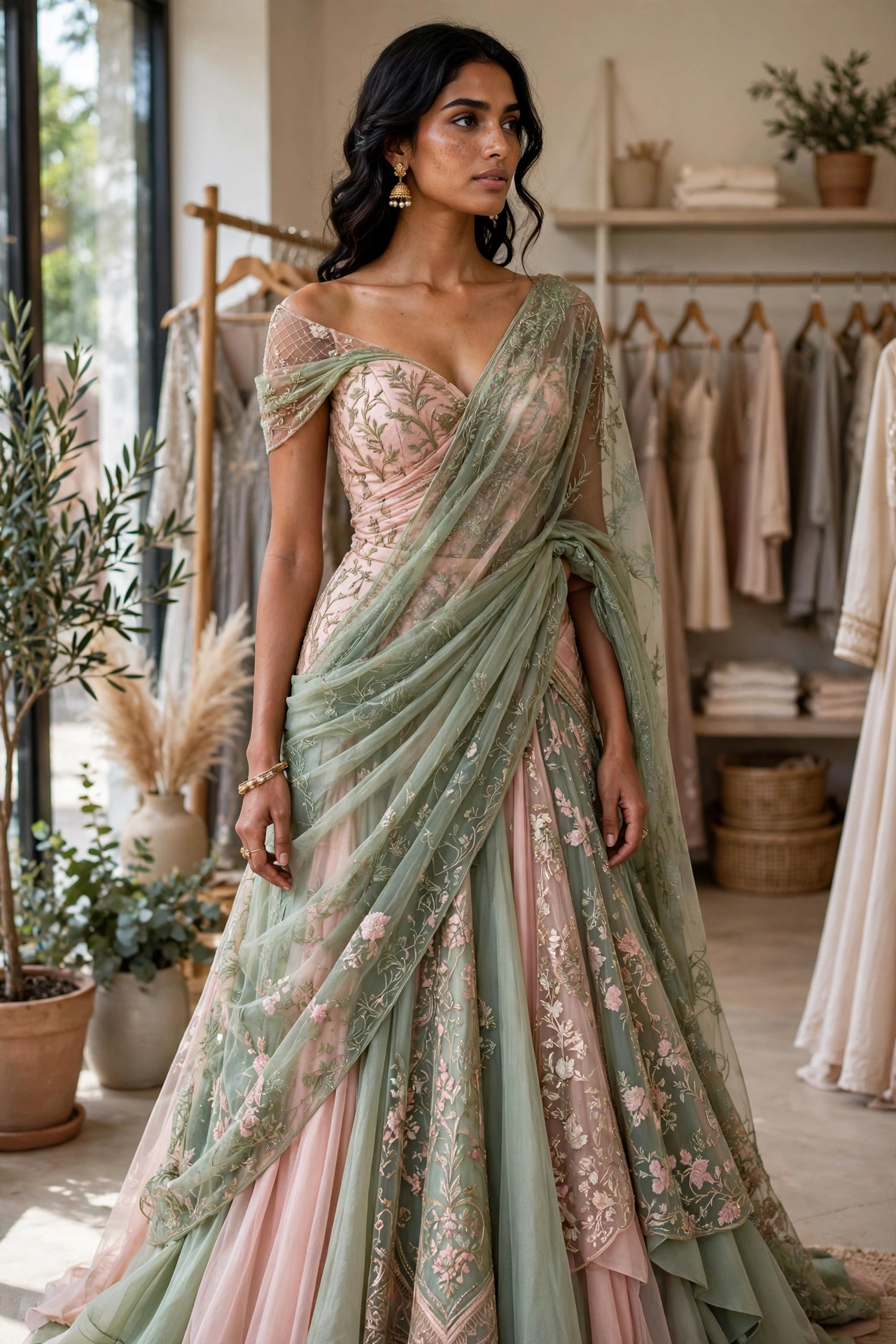 fusion_saree_gown_lehenga