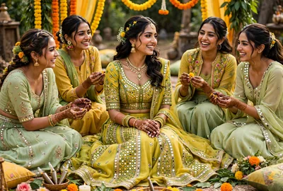 mehendi_dress