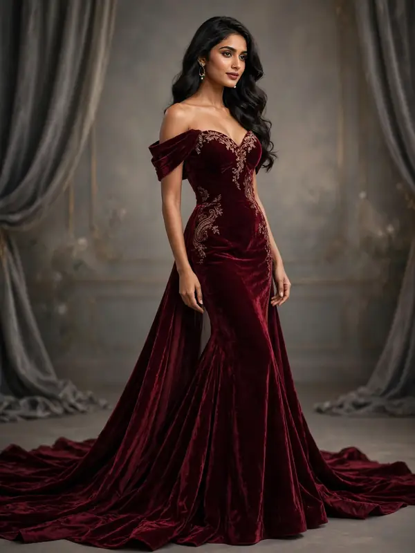 09_Maroon_Velvet_Fishtail_50kb