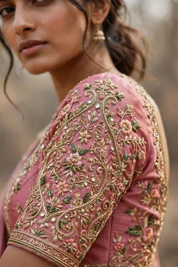 Sleave designe blouse